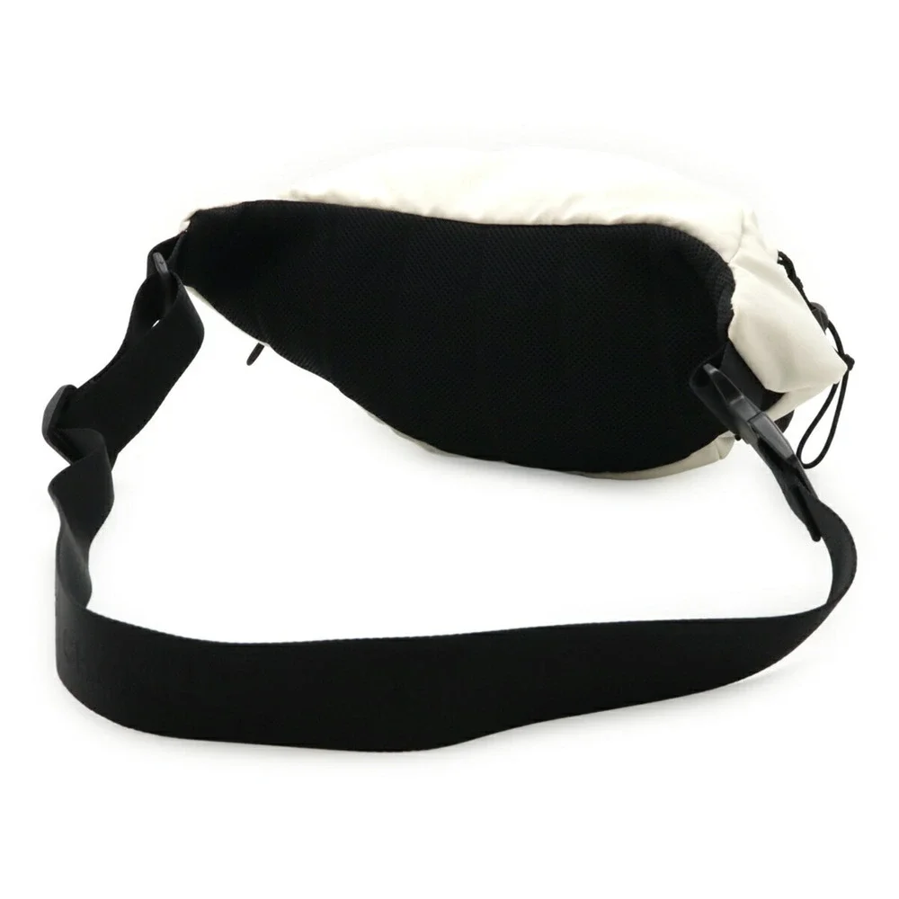 CHANEL Black Logo Fanny Pack